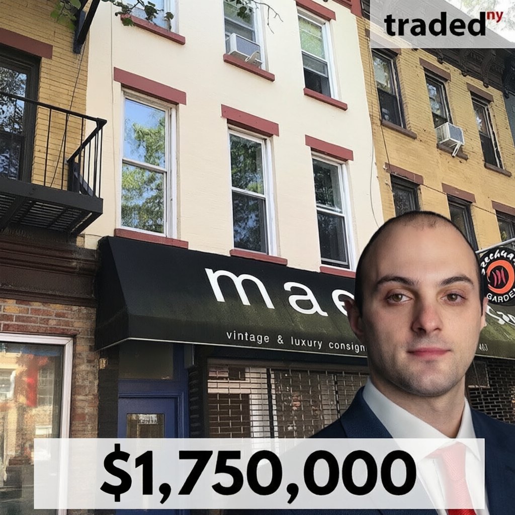 Sixteen-foot-wide mixed-use building on Seventh Avenue in Park Slope